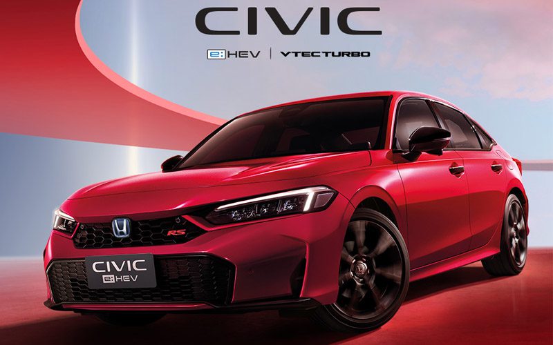 Honda Civic 2025 ใหม่ปรับโฉม เหลือ 3 รุ่นย่อย ราคาเริ่ม 1.03 ล้านบาท