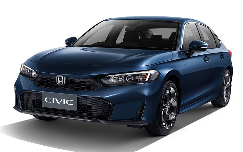 Honda Civic 2025 ใหม่ปรับโฉม เหลือ 3 รุ่นย่อย ราคาเริ่ม 1.03 ล้านบาท