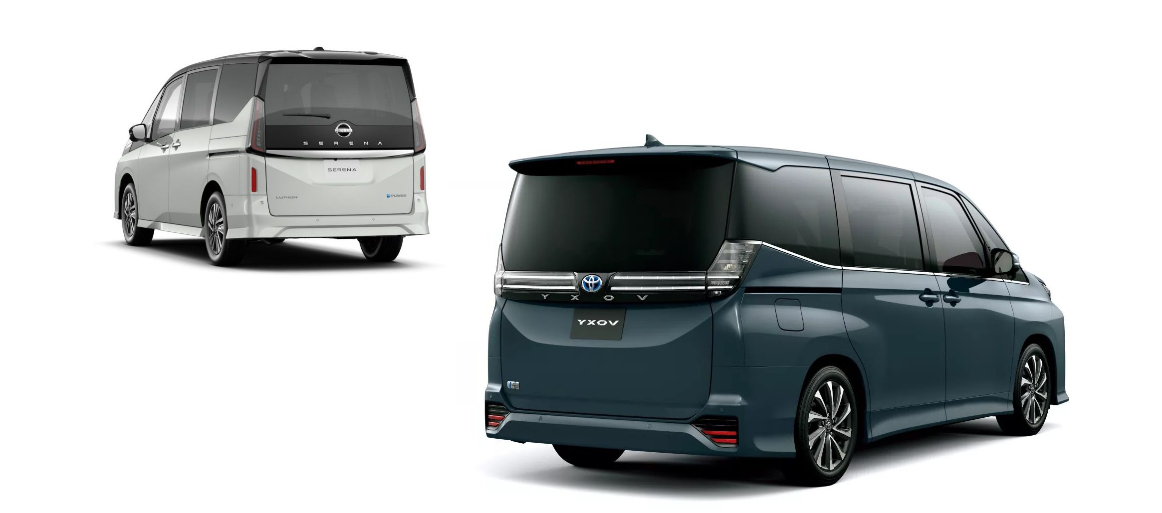 TOYOTA VOXY กับ NISSAN SERENA คุณจะเลือกคันไหน