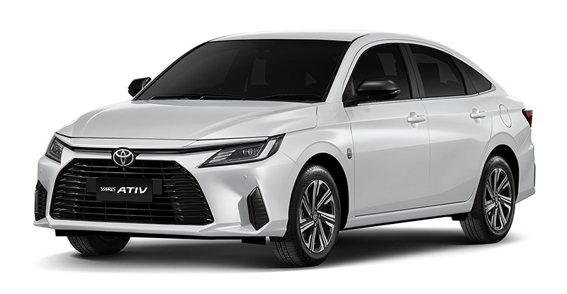 Toyota Yaris Ativ 2023 ราคา ตารางผ่อน เริ่มต้น 5,200 บาท