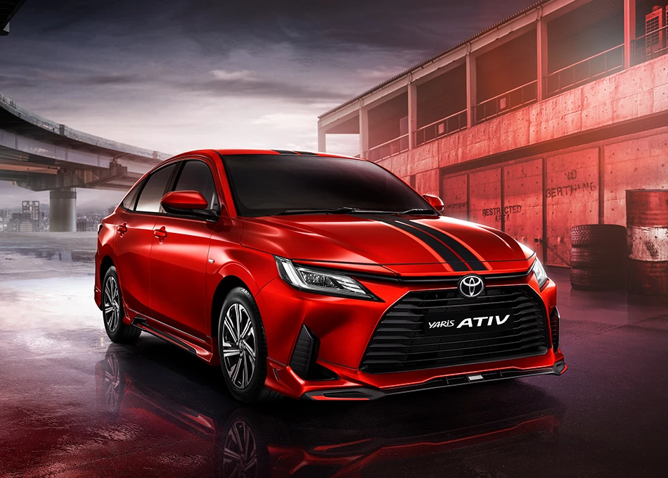 Toyota Yaris Ativ HEV 2025 อีโคคาร์ไฮบริดล้ำสมัยและประหยัด